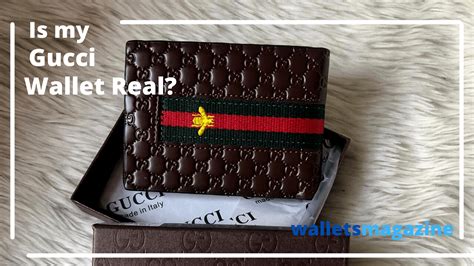 how do you know if a gucci watch is real|gucci wallet serial number check.